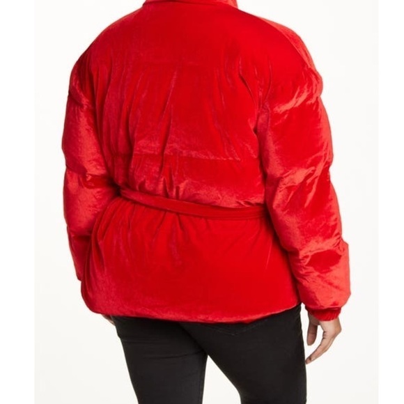 GORGEOUS Azalea Wang puffer coat size 3x. Red, NWT - Picture 4 of 10